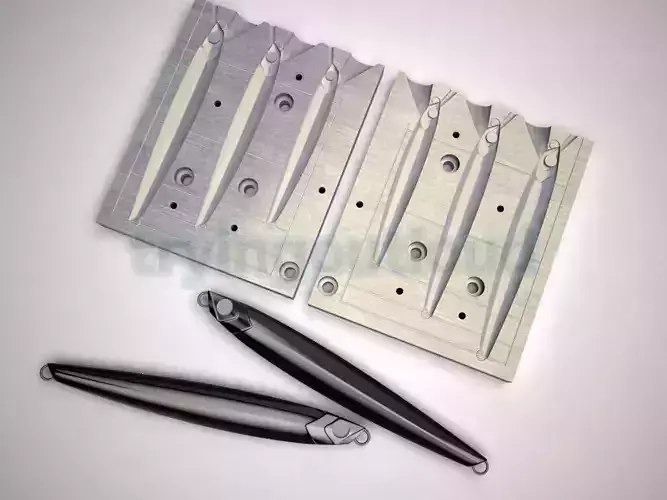 20-30-40 GR Gr JPR Long Metal Jig Mold