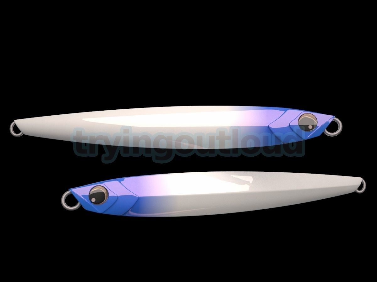 7-100 Gr JPR Long Metal Jig Mold Packs 3D print model_4