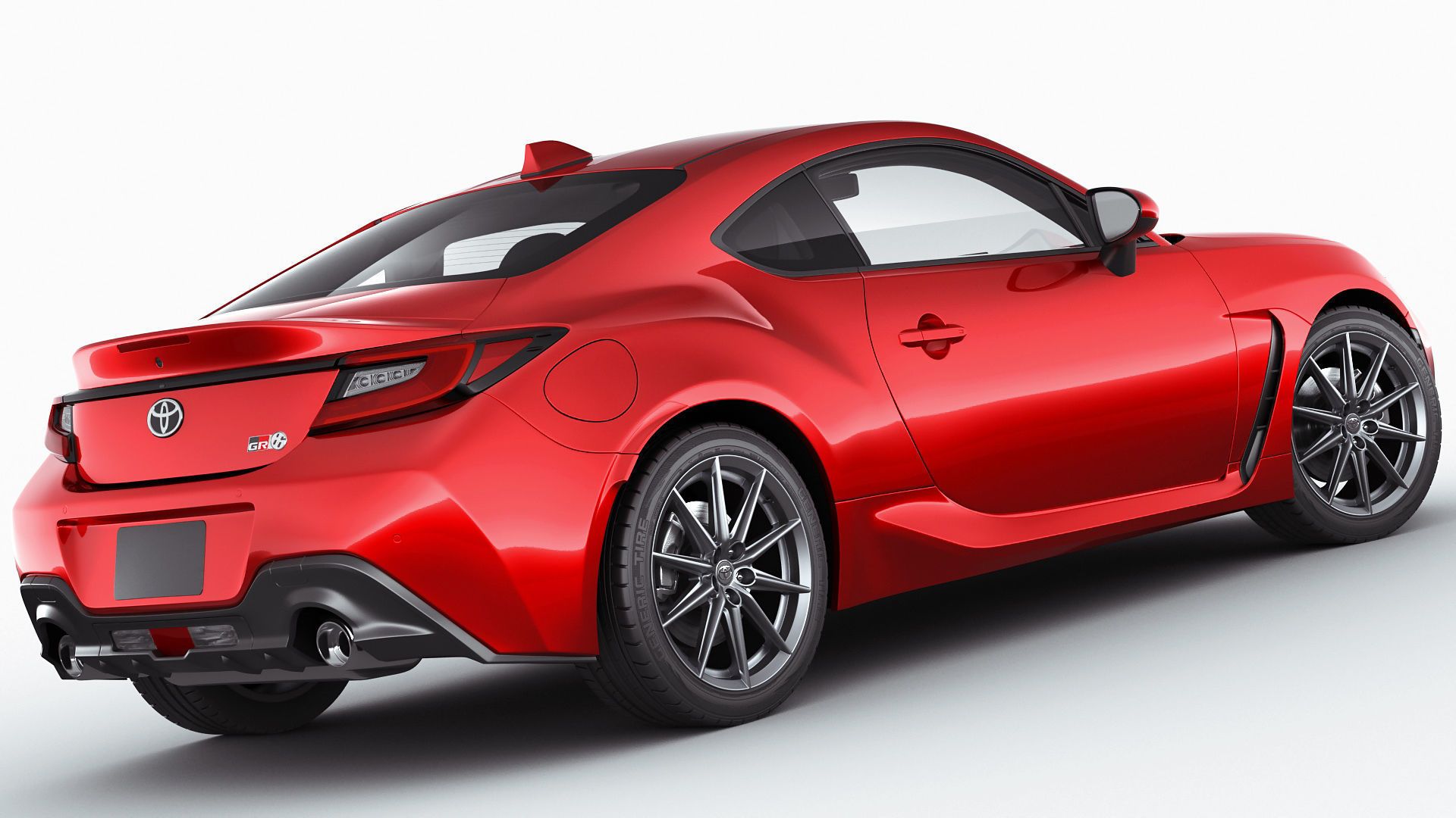 Toyota GR 86 2022 with interior 3D model_13