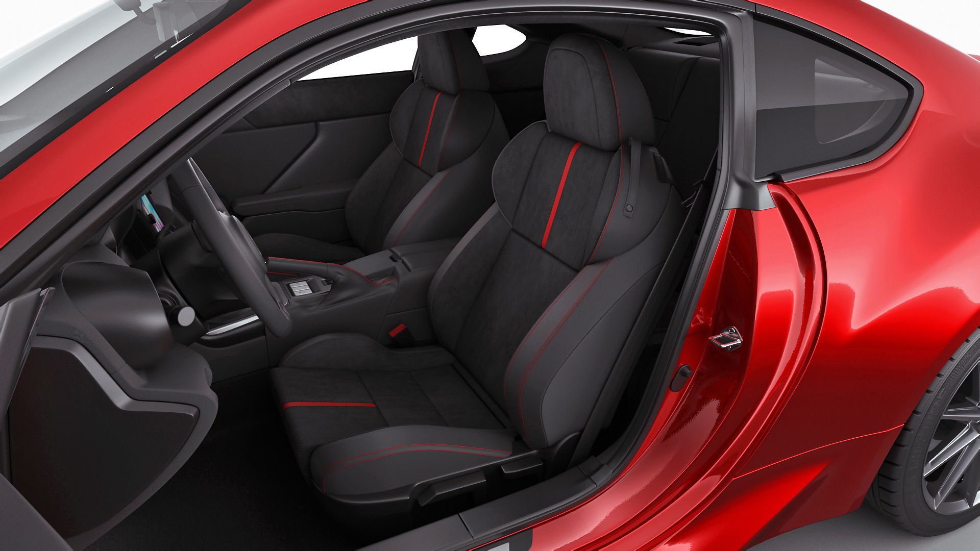 Toyota GR 86 2022 with interior 3D model_5