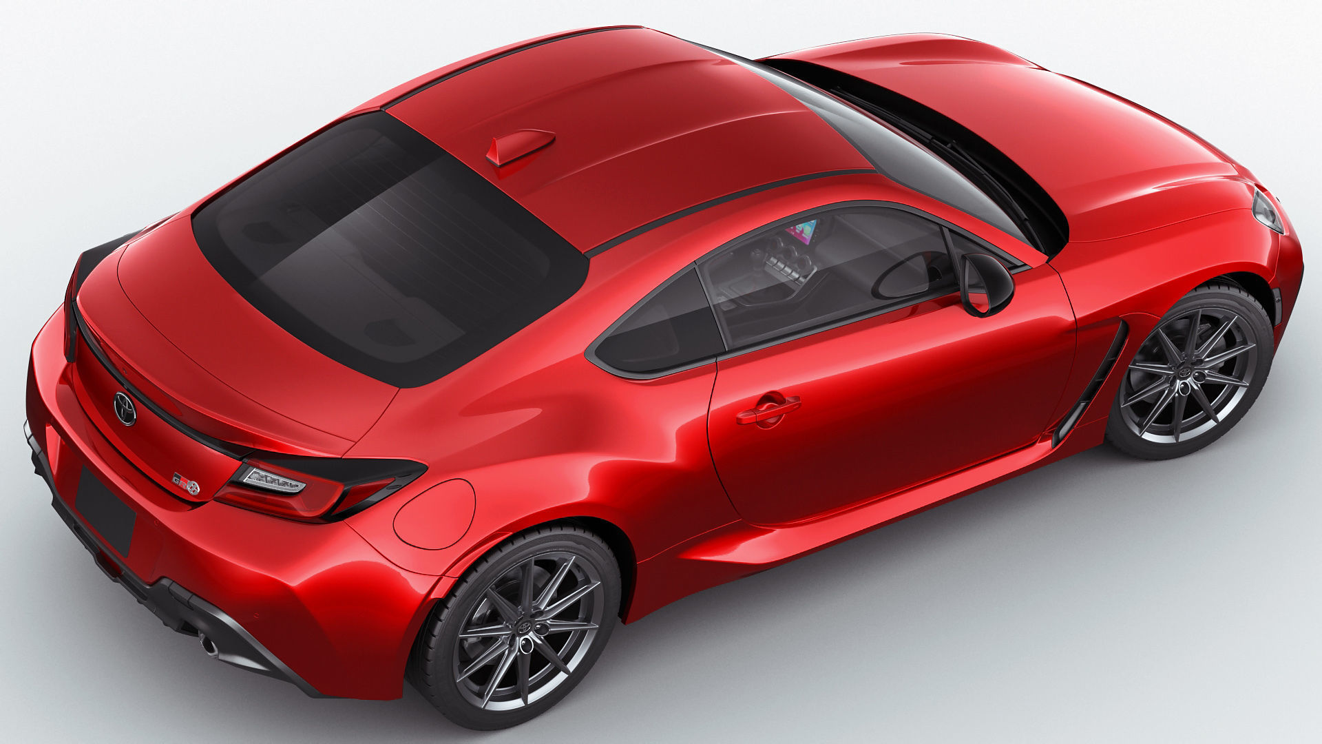 Toyota GR 86 2022 with interior 3D model_11