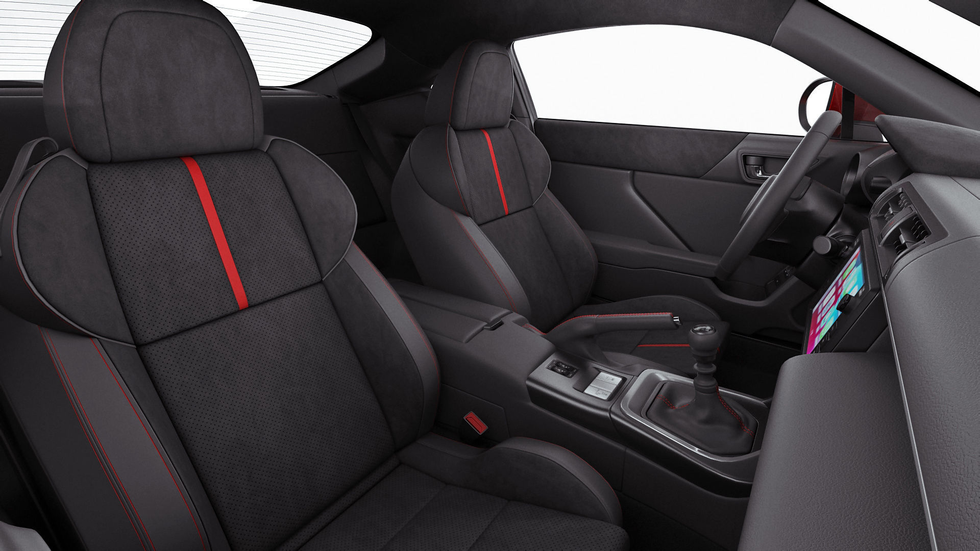 Toyota GR 86 2022 with interior 3D model_19