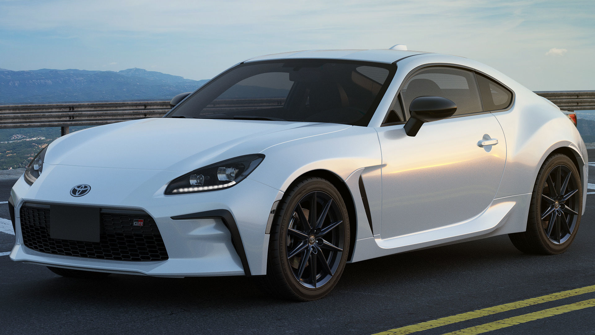 Toyota GR 86 2022 with interior 3D model_23