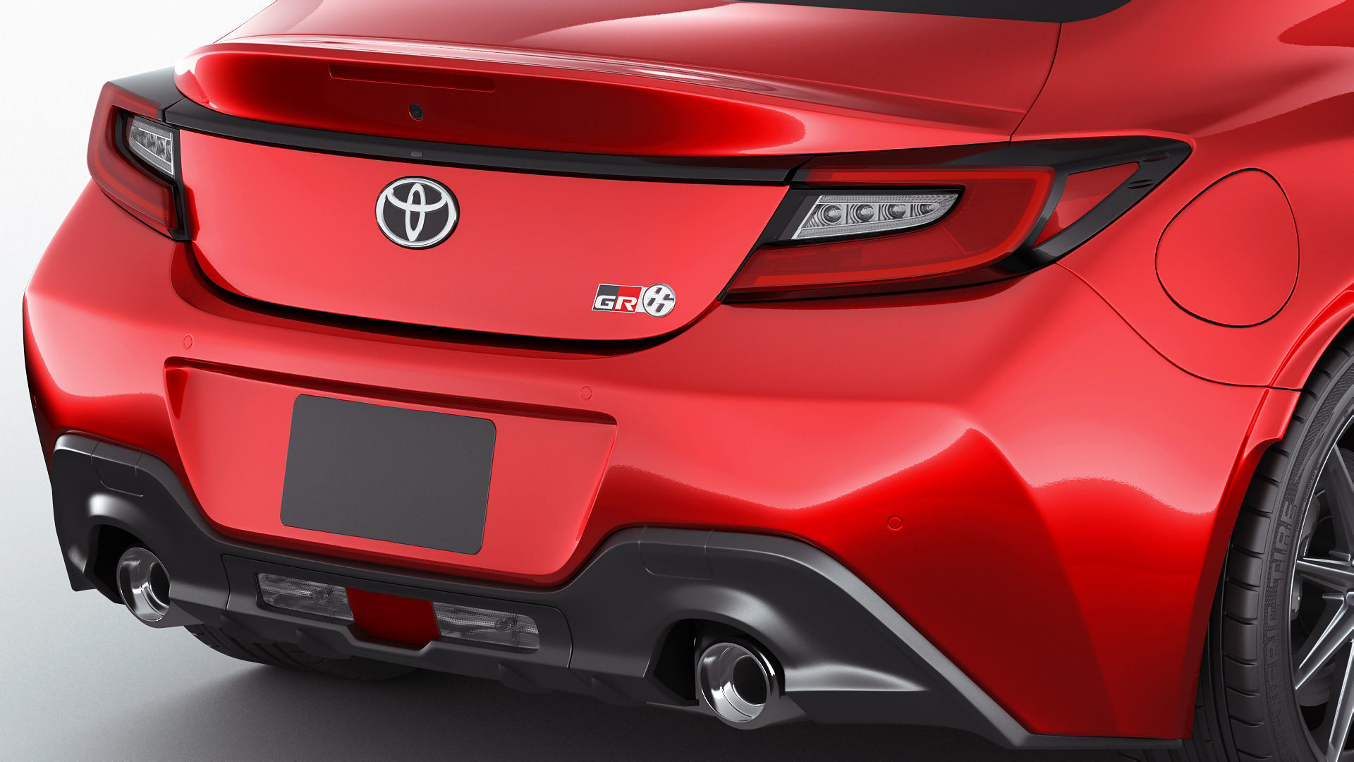 Toyota GR 86 2022 with interior 3D model_8