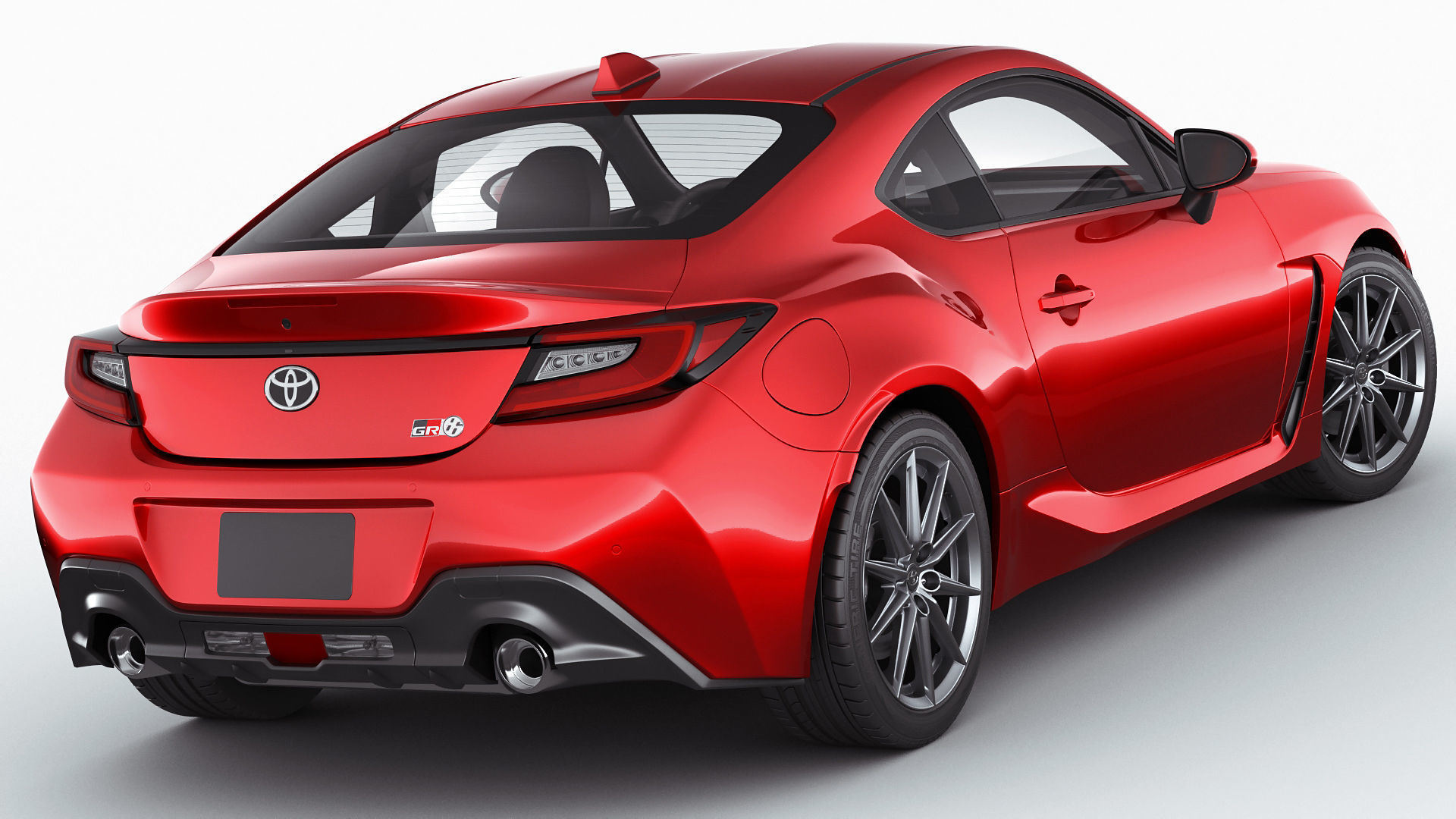 Toyota GR 86 2022 with interior 3D model_2