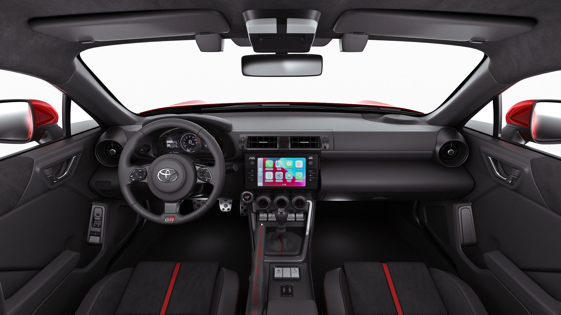 Toyota GR 86 2022 with interior 3D model_21