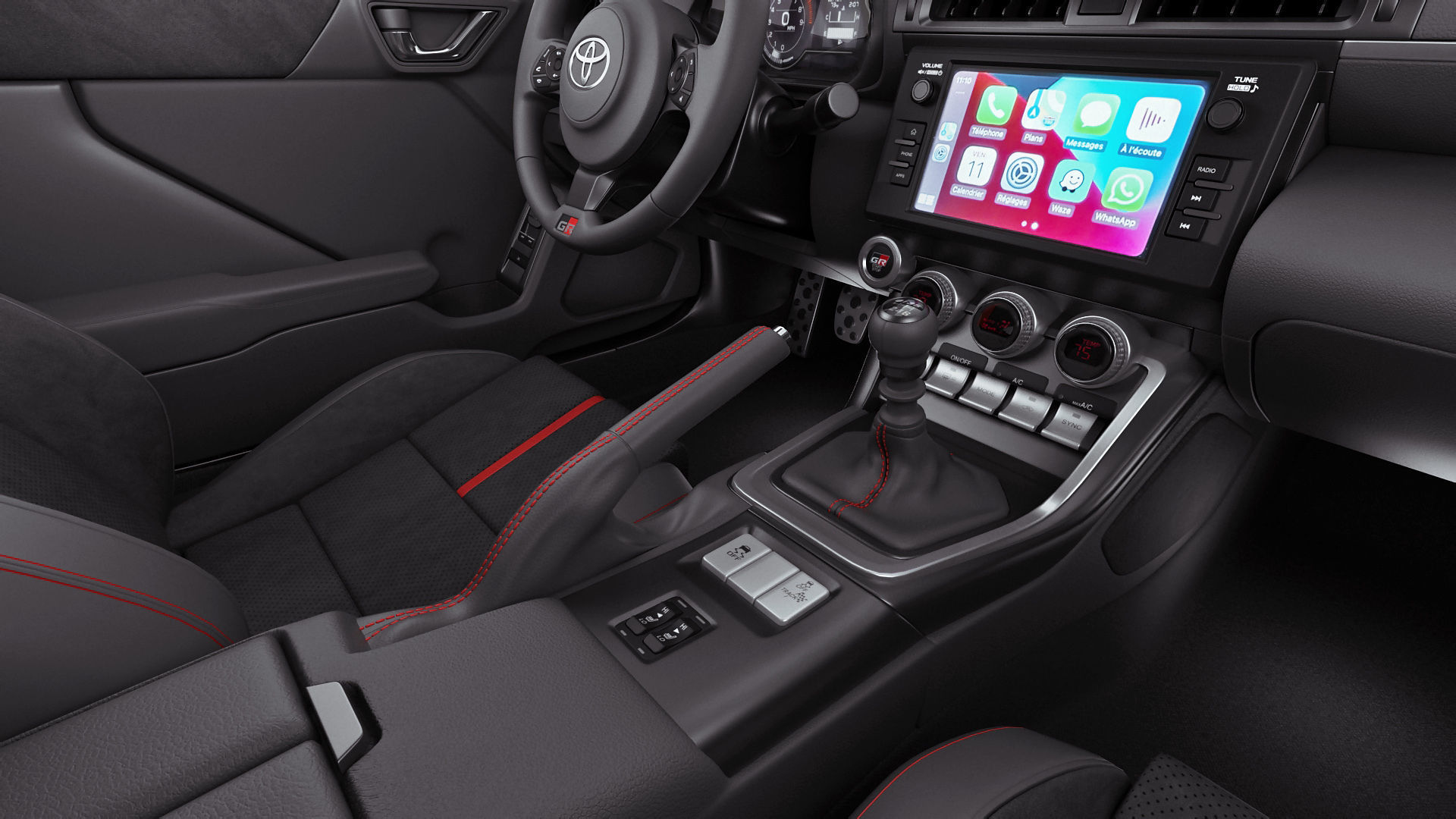 Toyota GR 86 2022 with interior 3D model_22