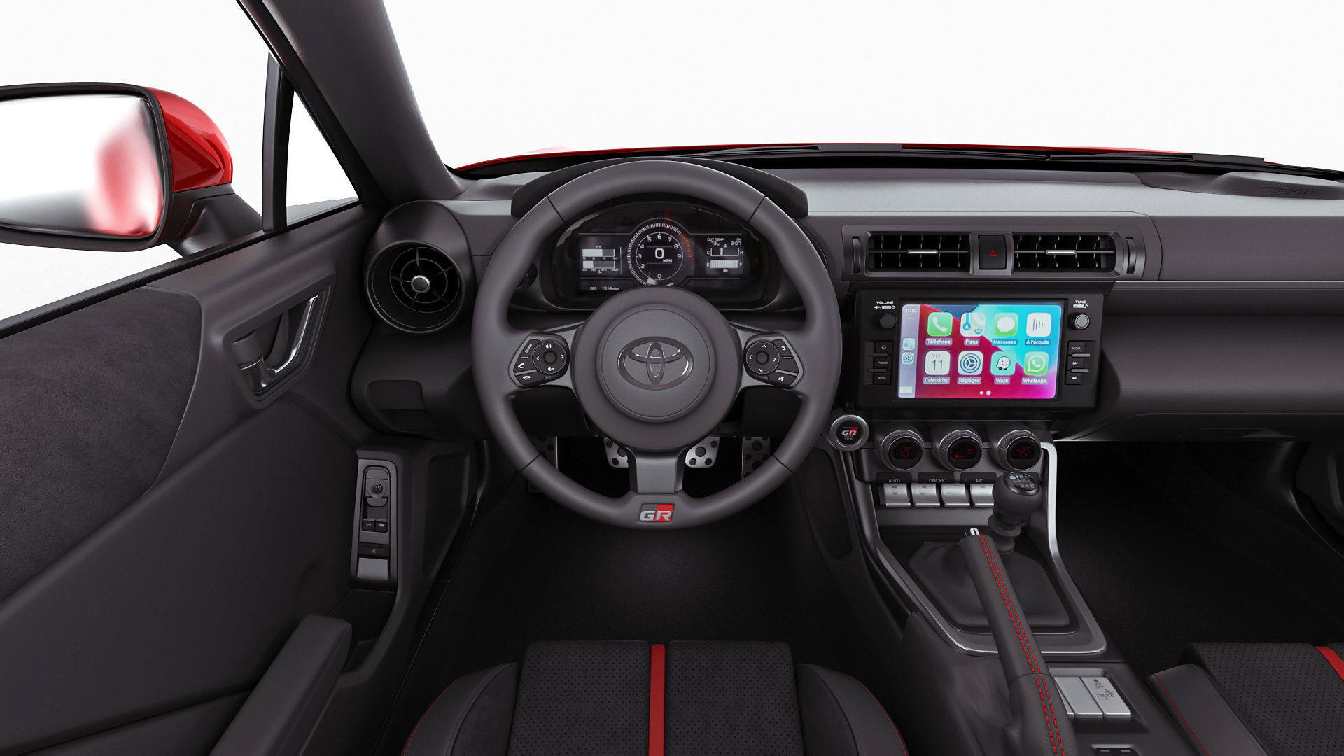 Toyota GR 86 2022 with interior 3D model_20