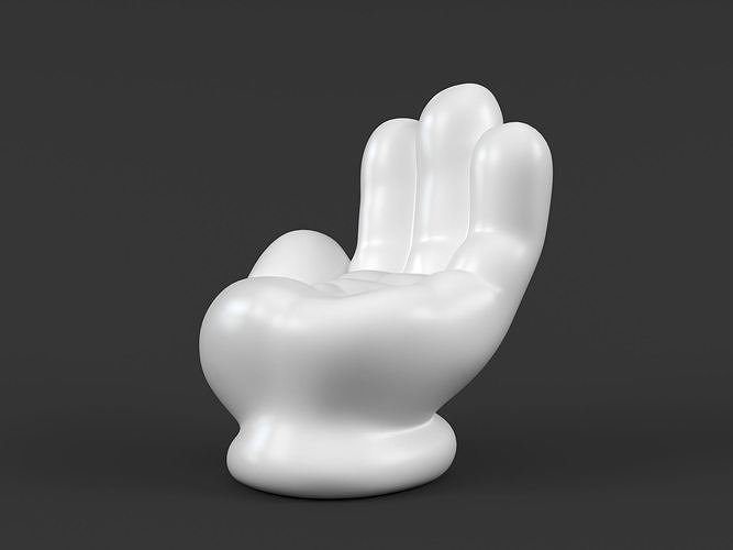 Mickey Hand beggar 3D print model