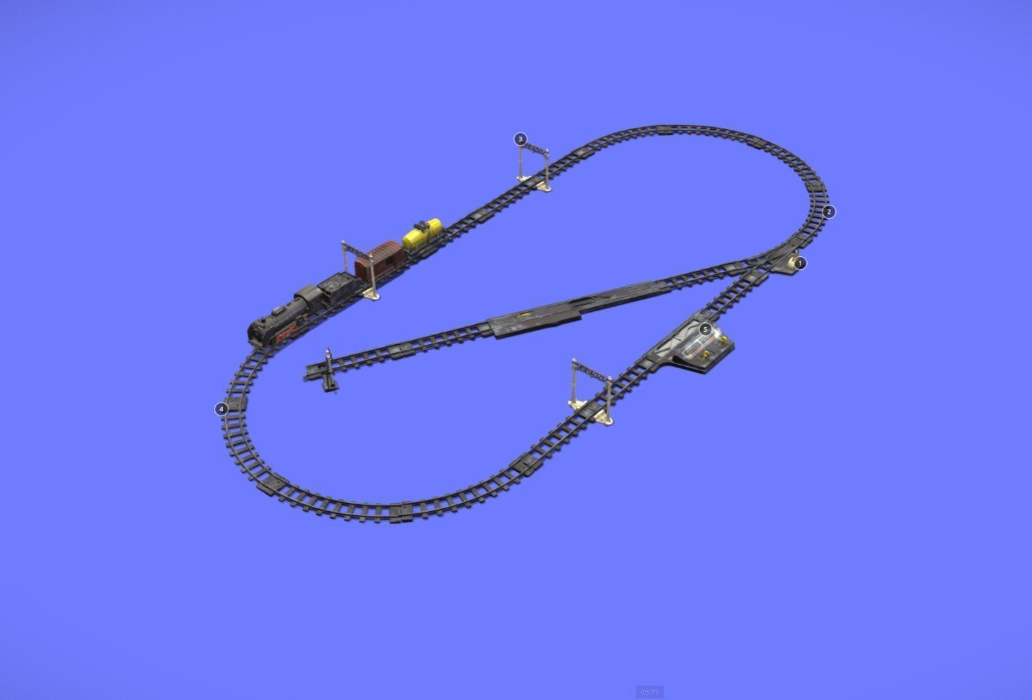 80s FERRORAMA XP200 - COMPLETE - 3D SCAN 3D print model_4