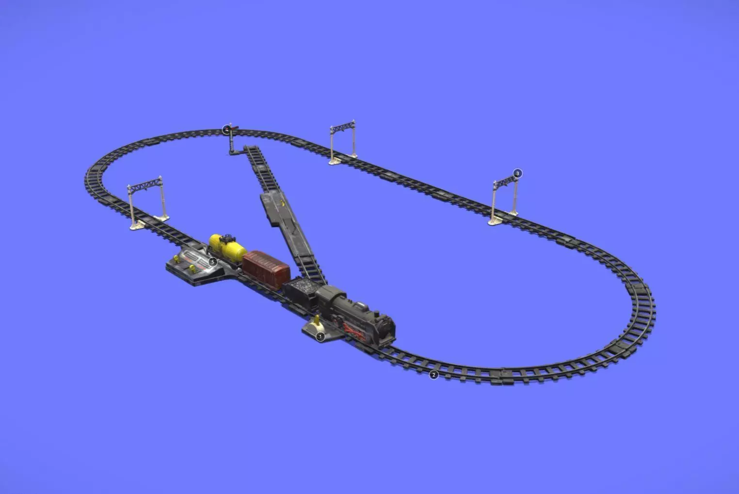 80s FERRORAMA XP200 - COMPLETE - 3D SCAN 3D print model_0