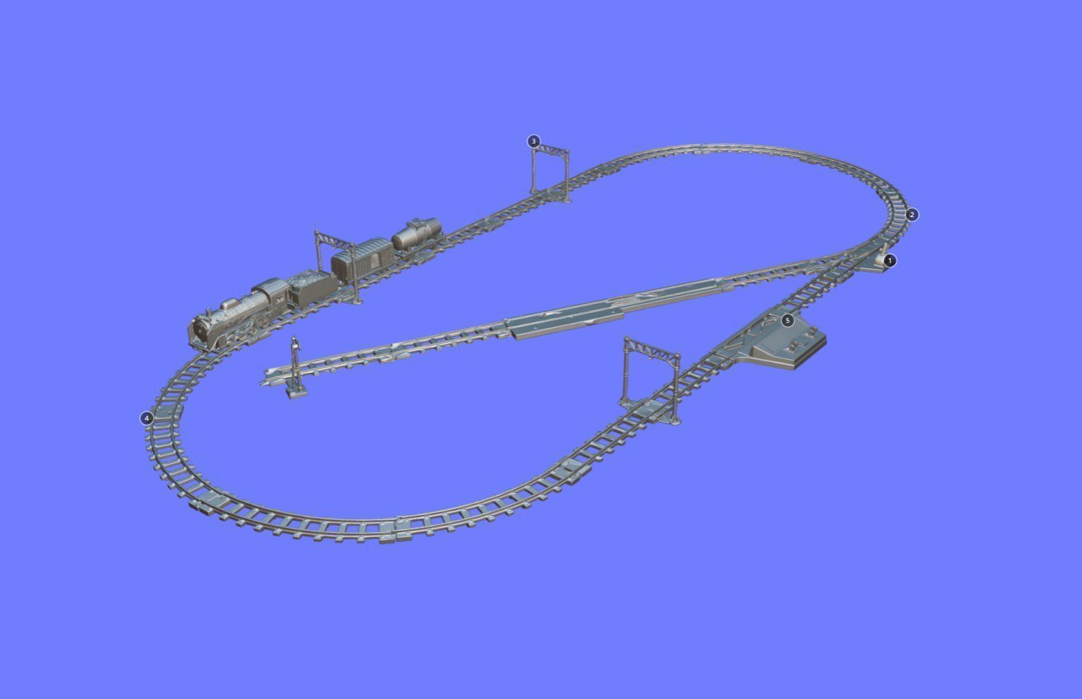 80s FERRORAMA XP200 - COMPLETE - 3D SCAN 3D print model_5