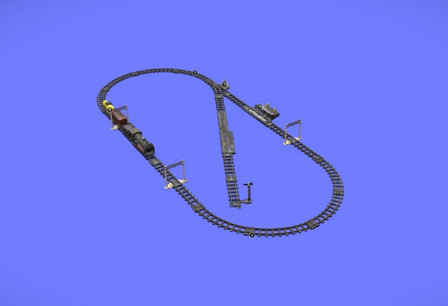 80s FERRORAMA XP200 - COMPLETE - 3D SCAN 3D print model_3