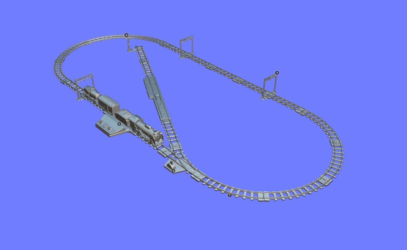 80s FERRORAMA XP200 - COMPLETE - 3D SCAN 3D print model_6