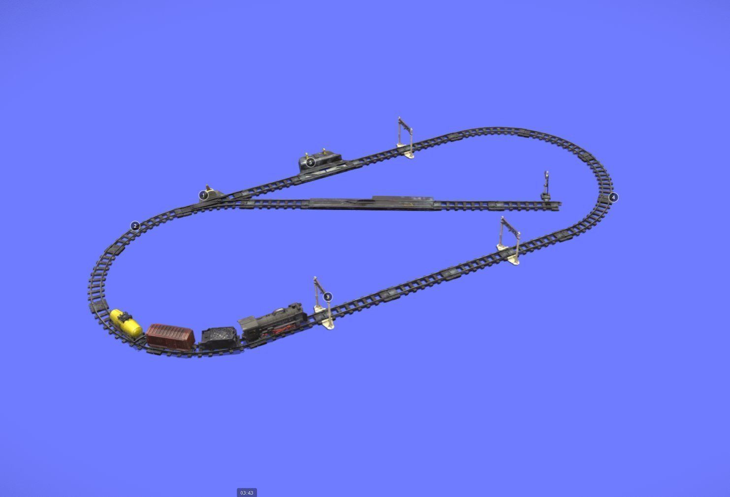 80s FERRORAMA XP200 - COMPLETE - 3D SCAN 3D print model_2