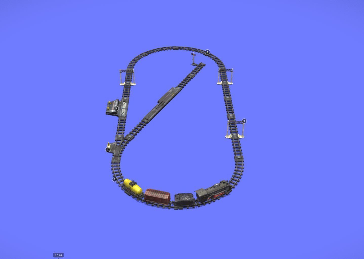 80s FERRORAMA XP200 - COMPLETE - 3D SCAN 3D print model_1