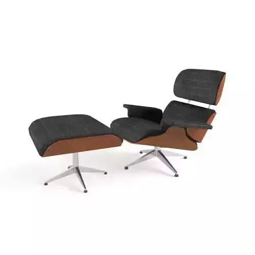 armchiar eames lounge chair and ottoman
