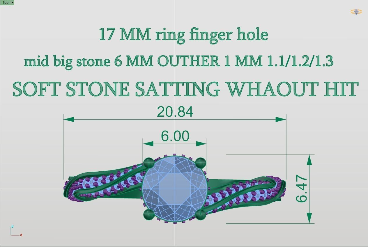 STYLISH Rings For Gifts-Wadding-Daily Use 3D print model_3