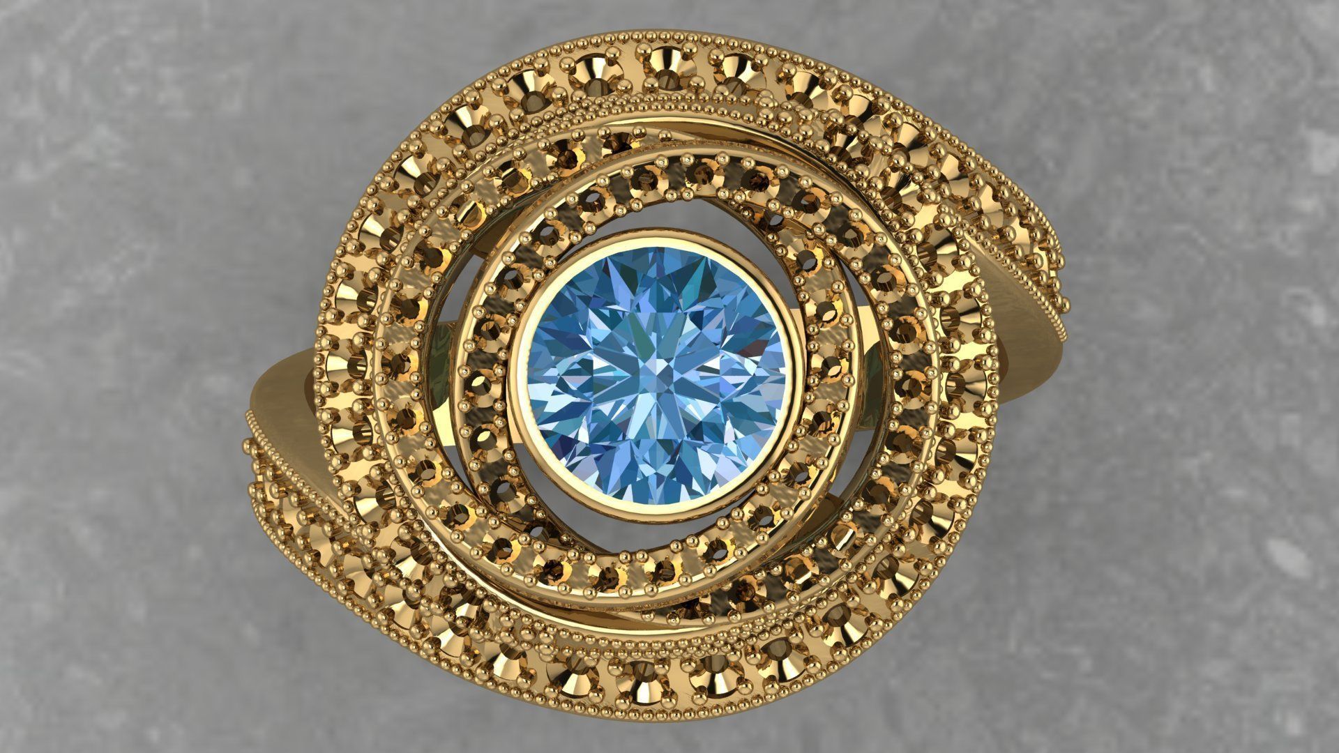 STYLISH Rings For Gifts-Wadding-Daily Use 3D print model_4