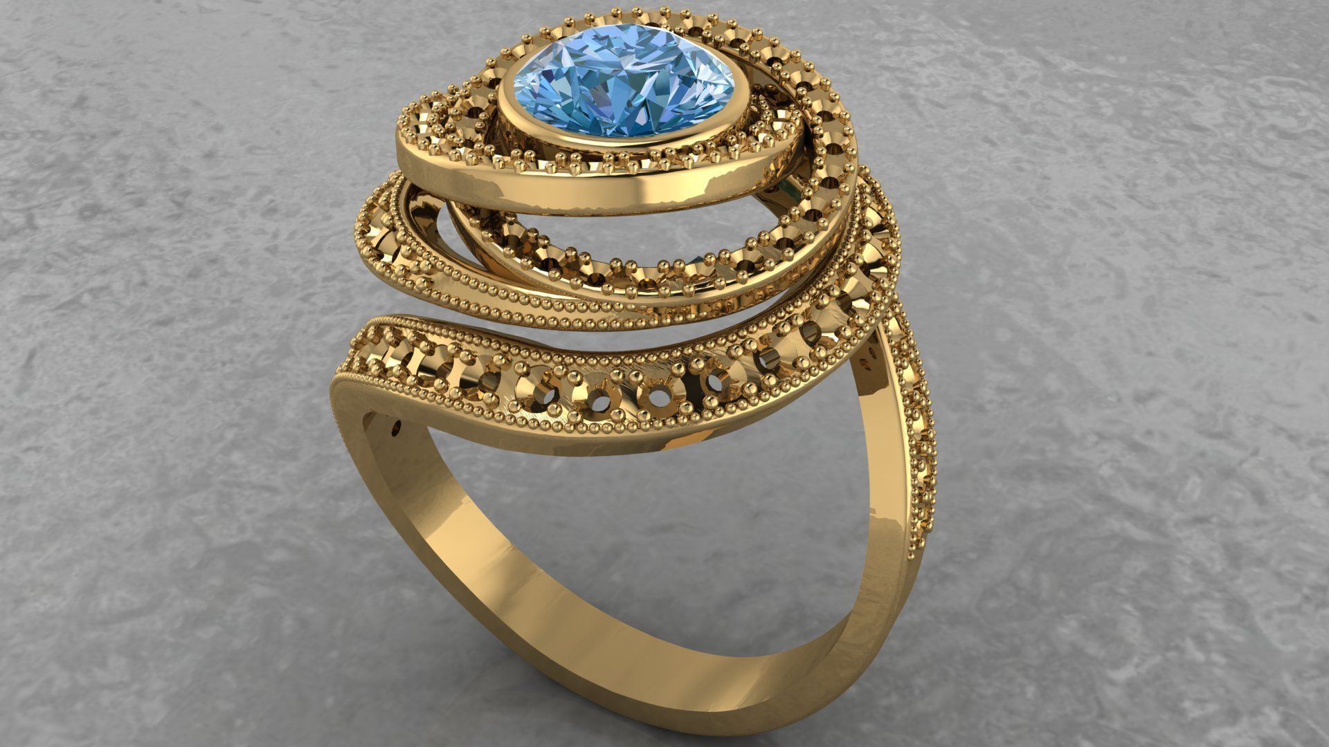 STYLISH Rings For Gifts-Wadding-Daily Use 3D print model_12