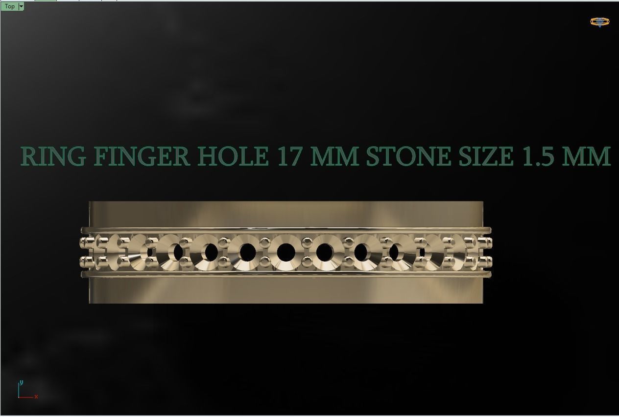 STYLISH Rings For Gifts-Wadding-Daily Use 3D print model_7