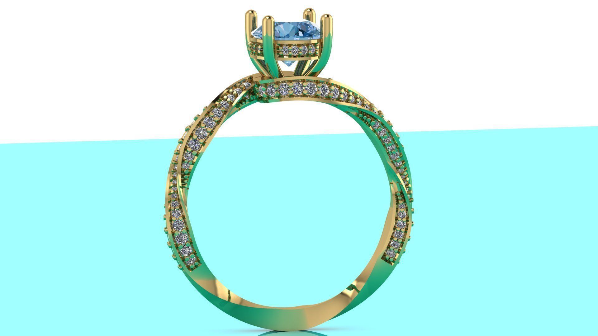 STYLISH Rings For Gifts-Wadding-Daily Use 3D print model_23