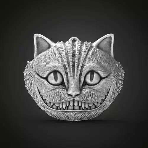 Chechire cat pendant