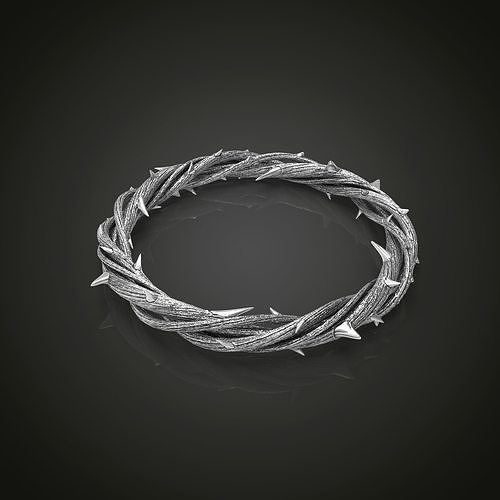 Crown of thorn 3d print model 3D print model