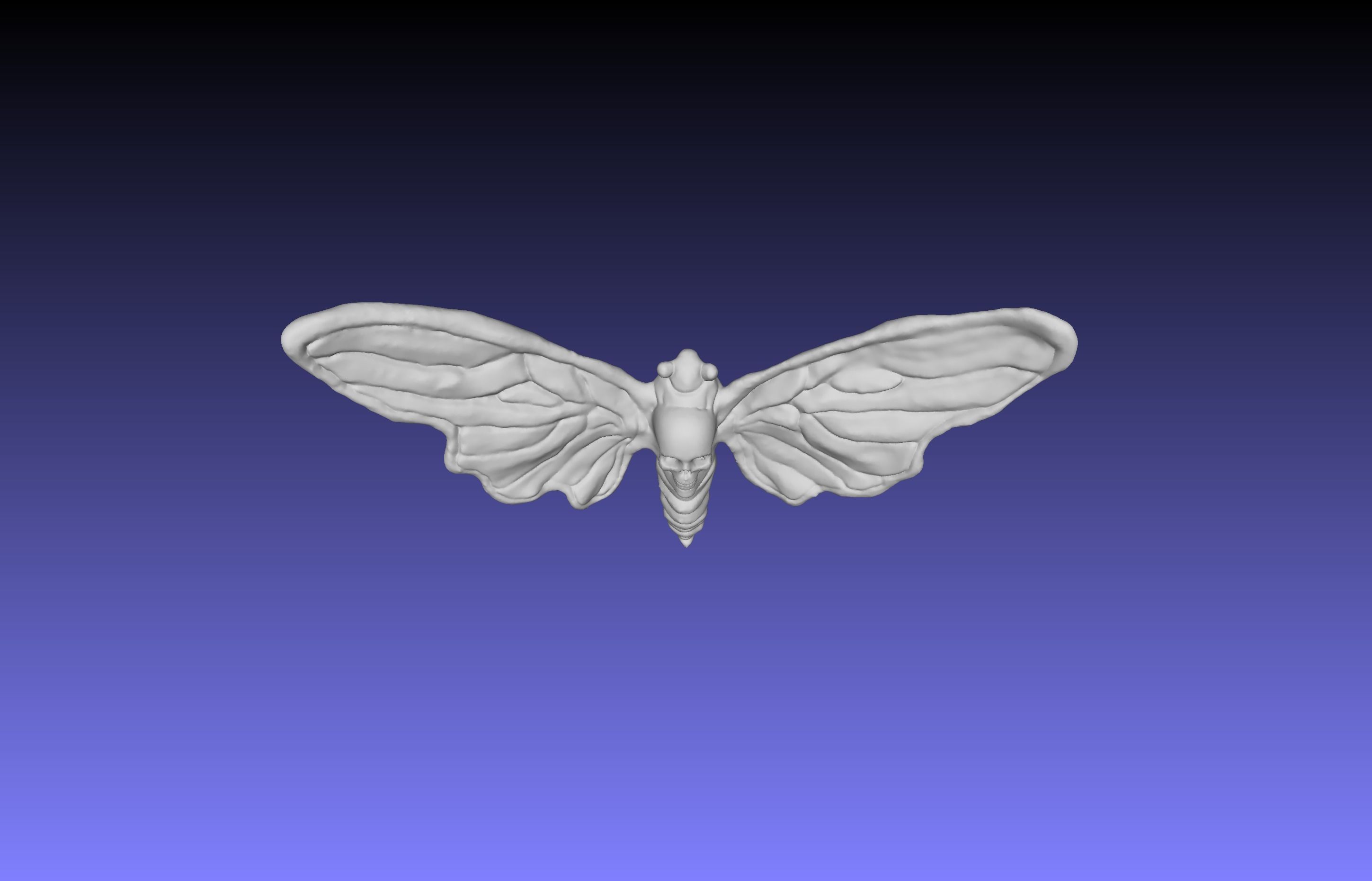 Deaths Head Hawkmoth 3D print model_3