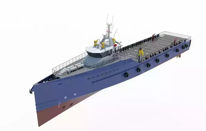 FAST CREW SUPPLIER VESSEL 3D model