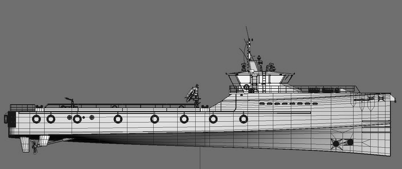 FAST CREW SUPPLIER VESSEL 3D model_17