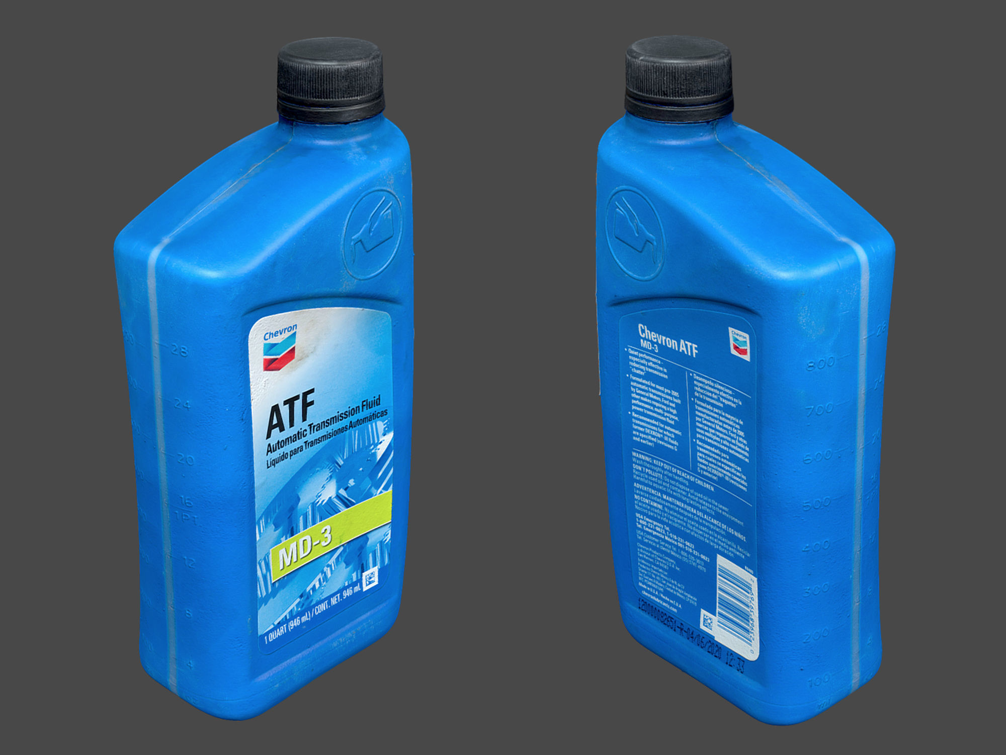 Transmission Fluid Bottle 3D model_11