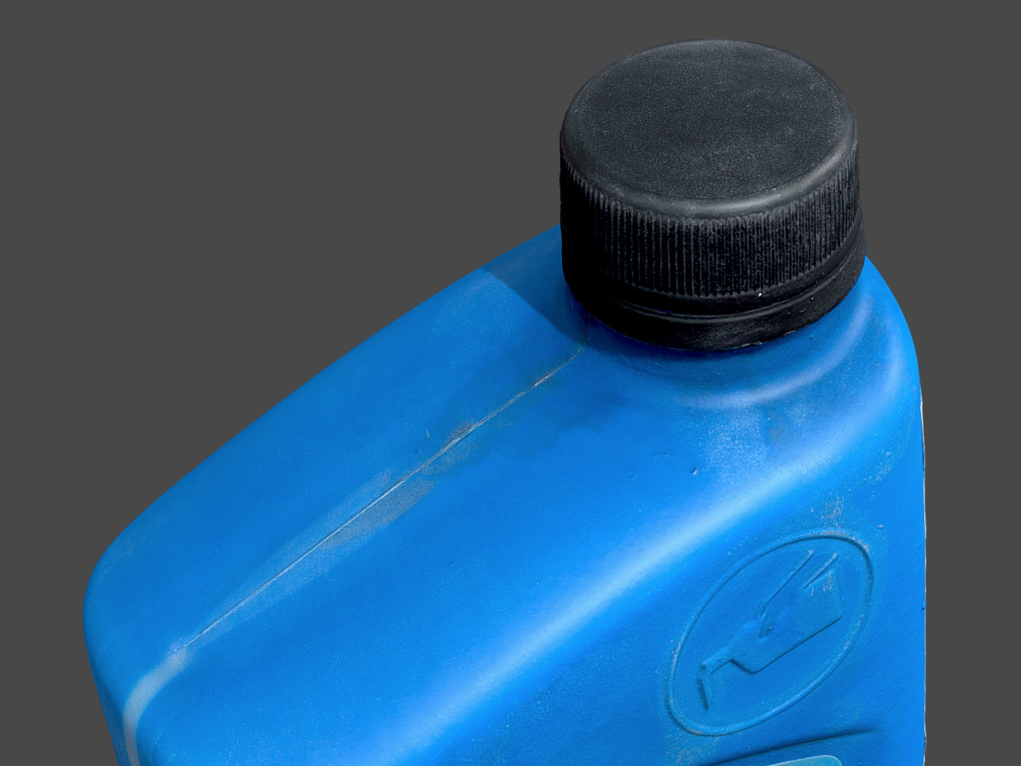 Transmission Fluid Bottle 3D model_2
