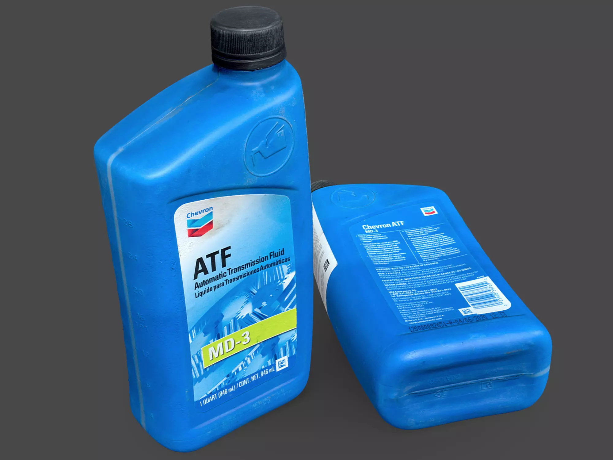 Transmission Fluid Bottle 3D model_0