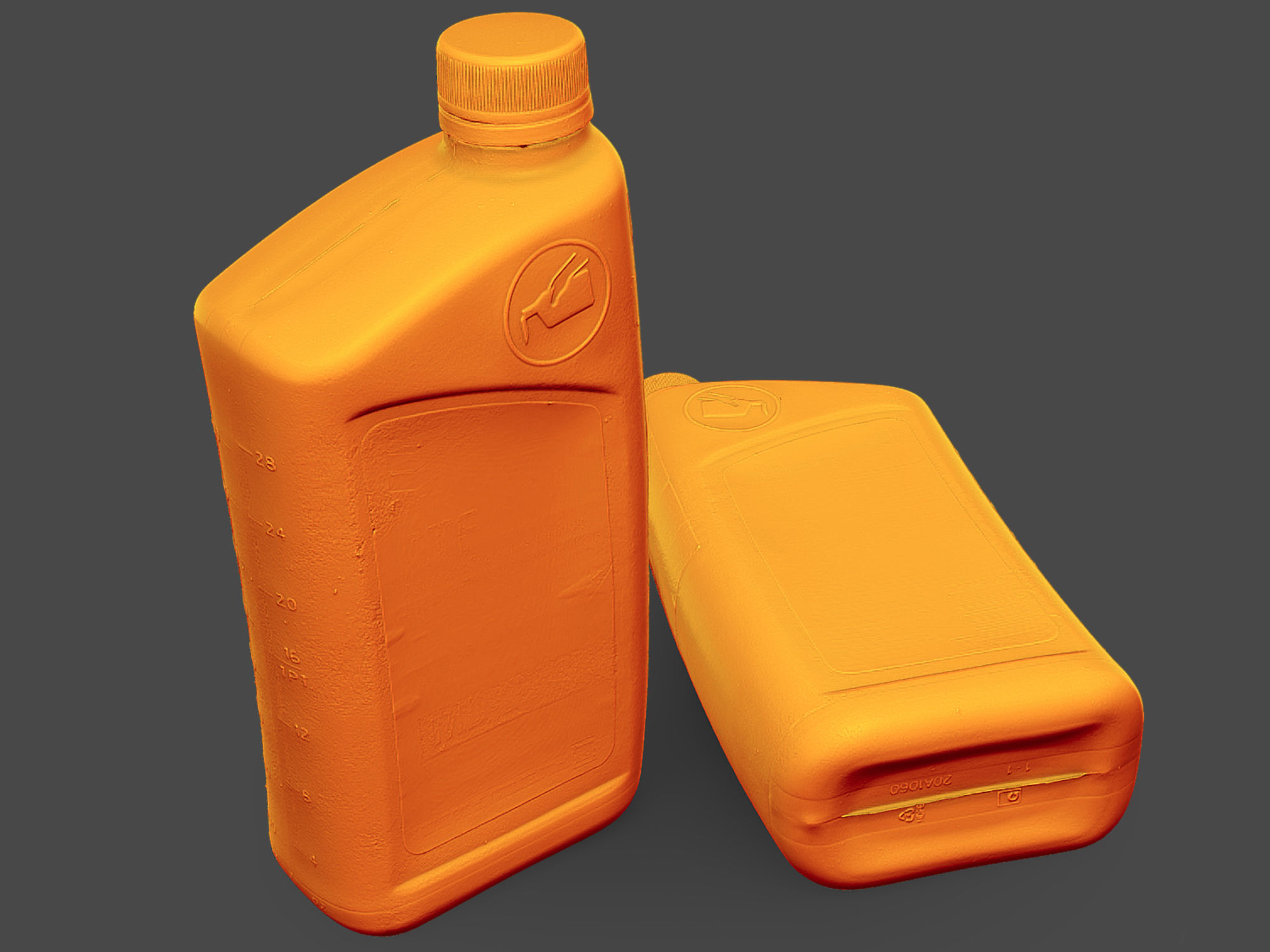 Transmission Fluid Bottle 3D model_8