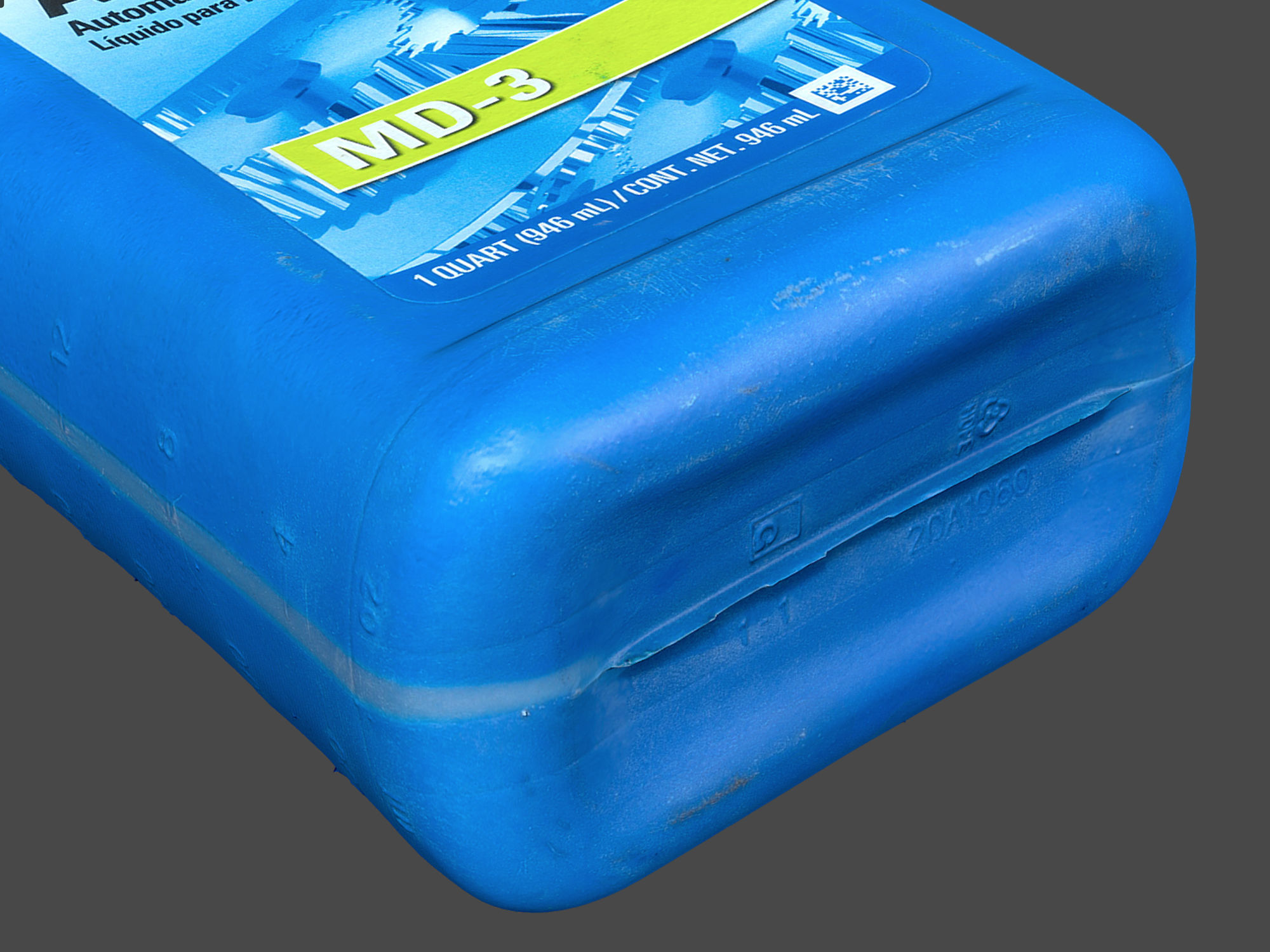 Transmission Fluid Bottle 3D model_6