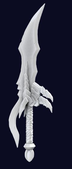 Rasaka s Fang  Solo leveling 3D print model_2