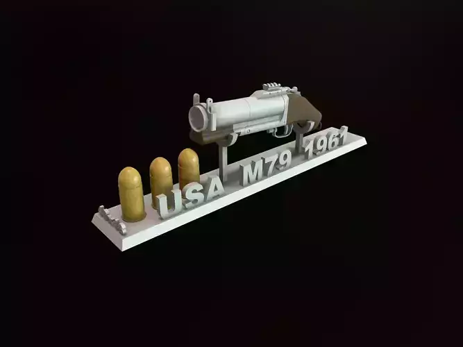 USA 40MM GRENADE LAUNCHER M79 SAWED OFF 1-6 12 INCH