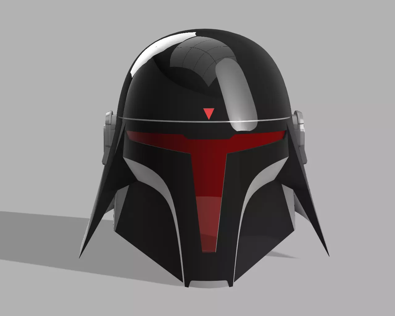 Mandalorian Inquisitor Custom Helmet 3D print model_0