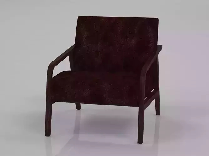 Chair lounge with fabric