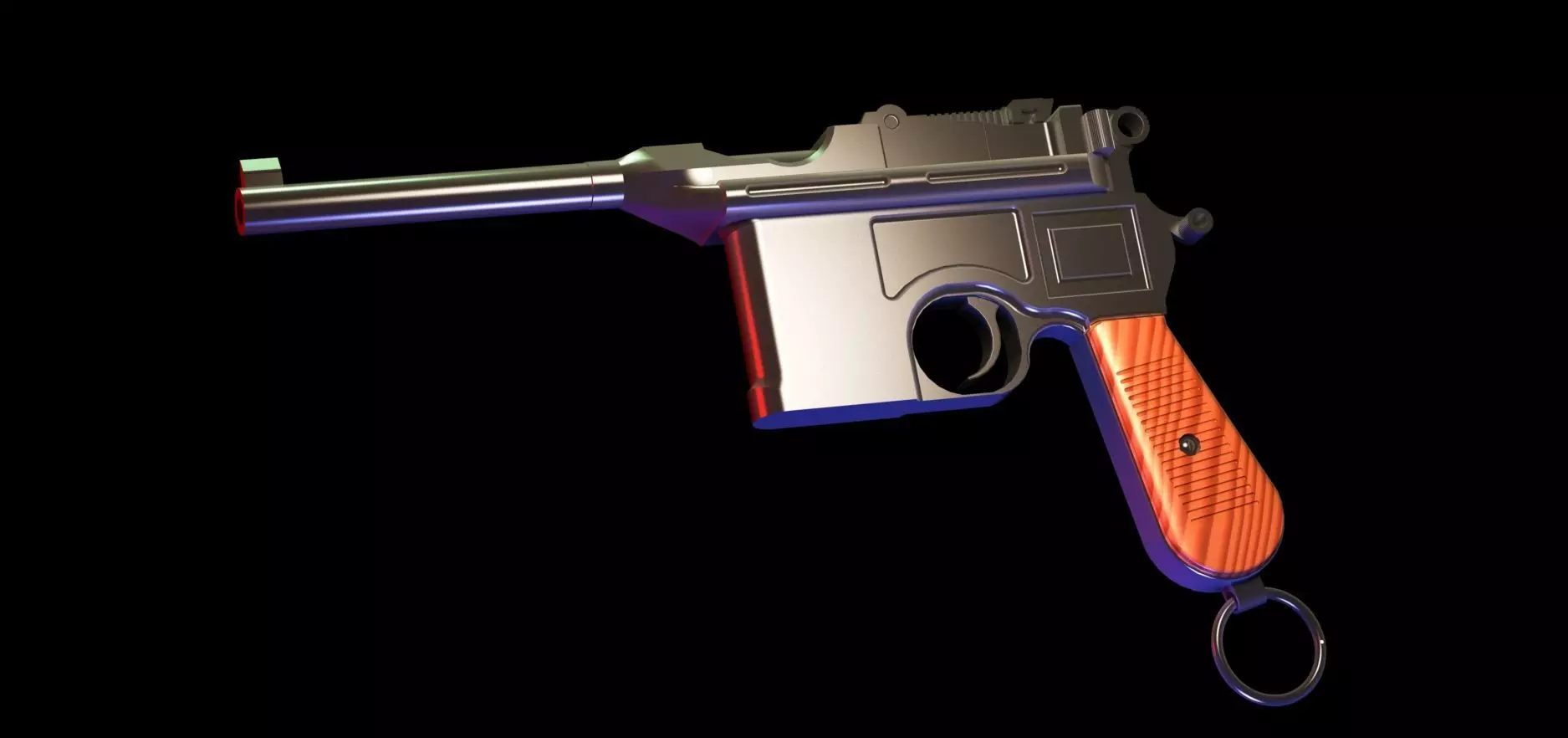 Mauser C96 3D model_0