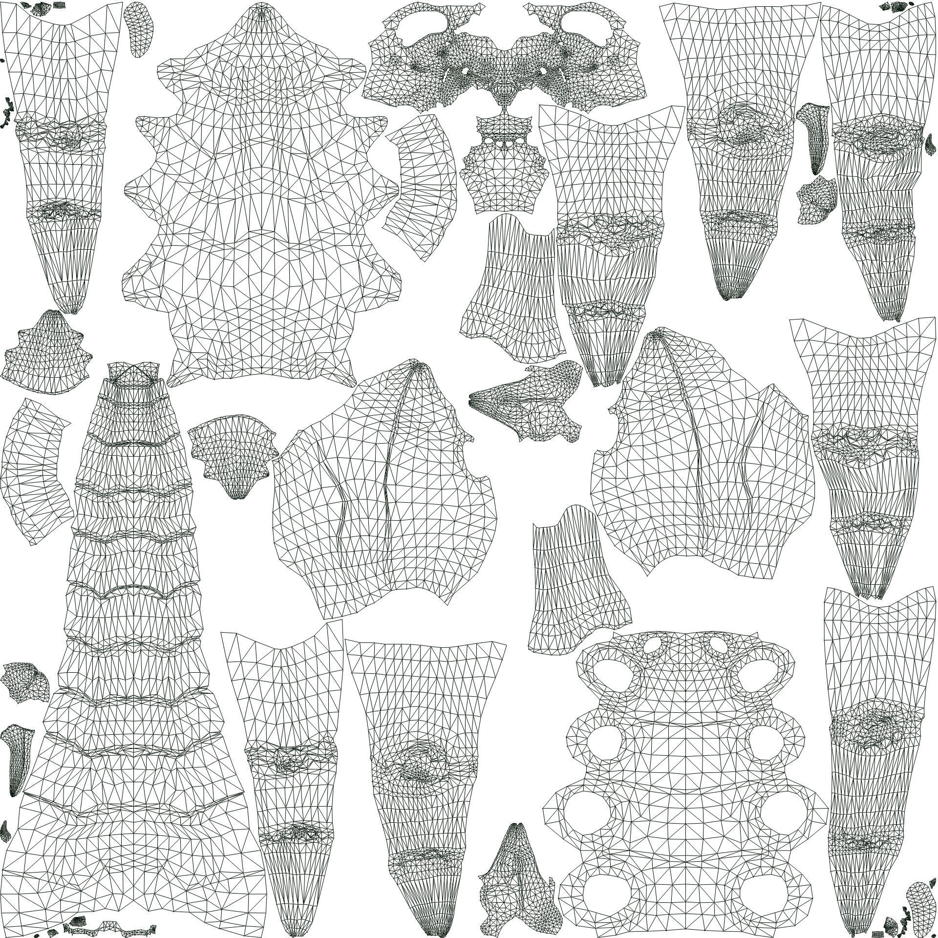 Low-poly model Scorpion Low-poly 3D model_10