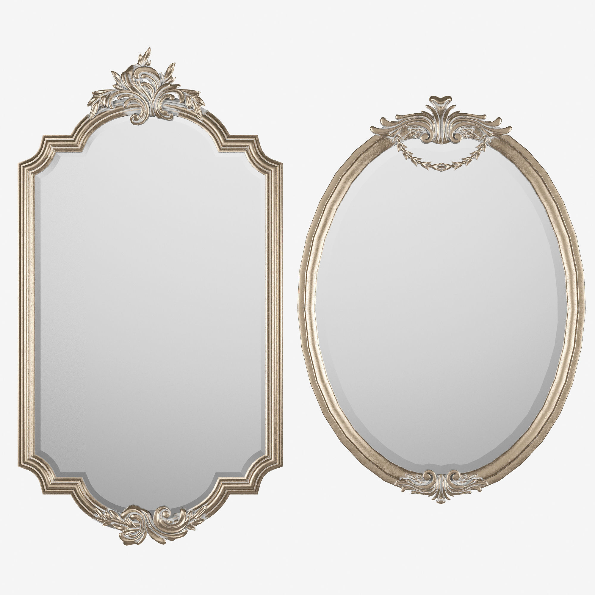 baroque mirrors 3D model_15