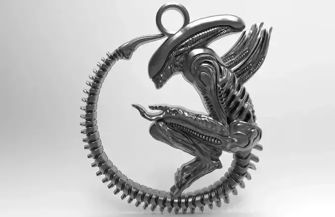 Alien pendant