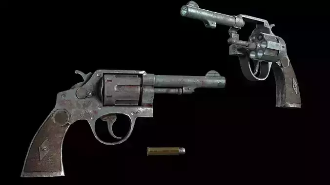 Old Used Revolver