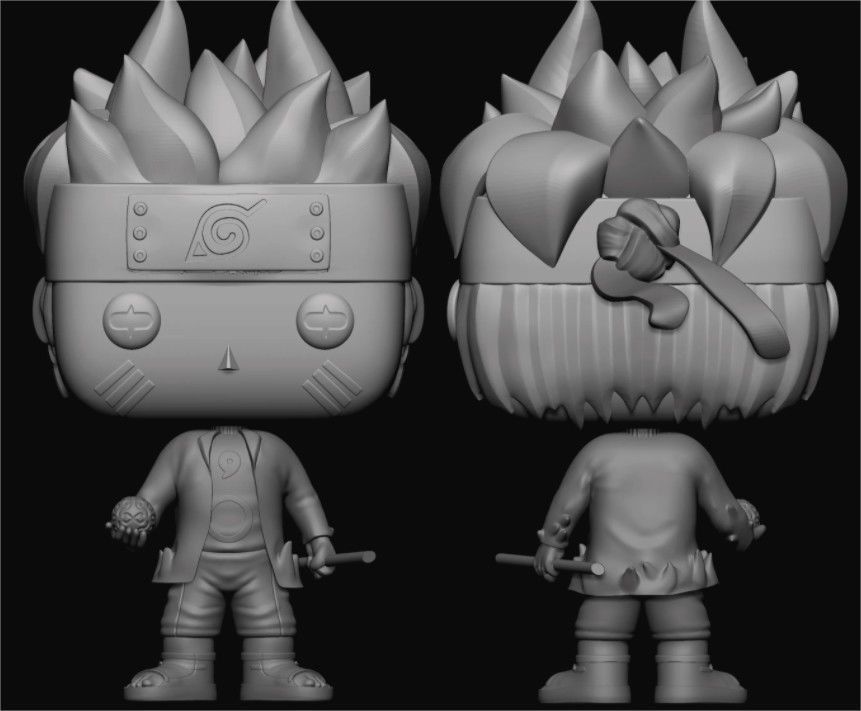 NARUTO FUNKO - LIKE 186 MODEL 3D print model_1
