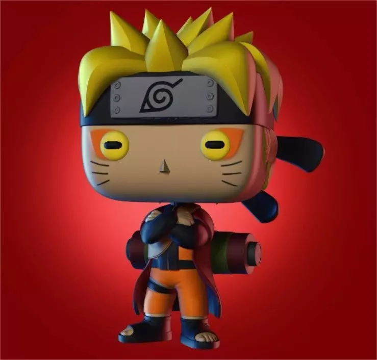 NARUTO FUNKO - LIKE 185 MODEL 3D print model_0