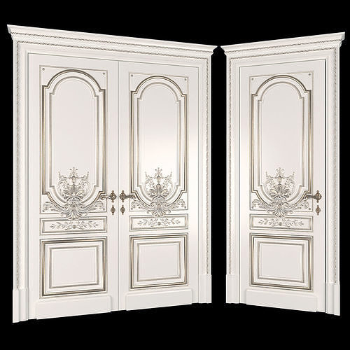 paris door 3D model