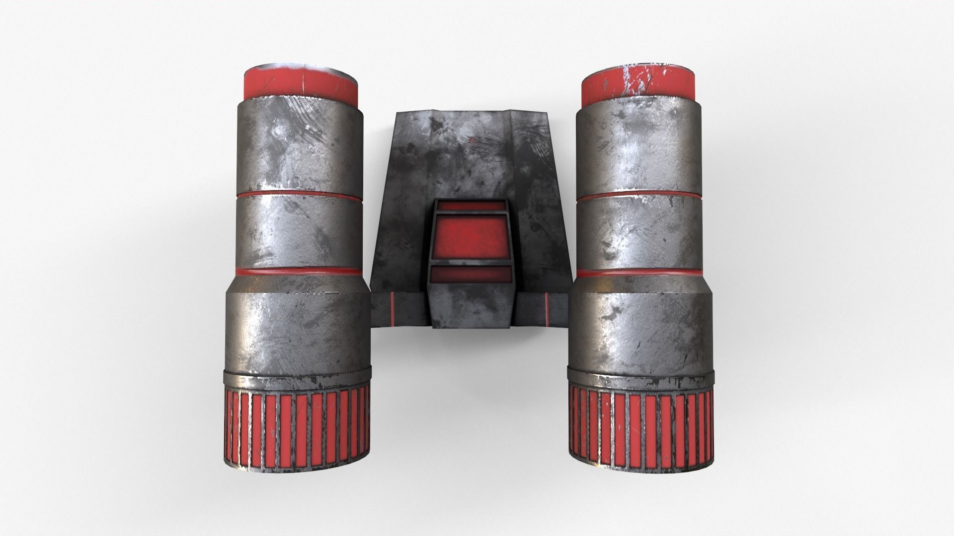 Sci-Fi Space Ship V2 Low-poly 3D model_20