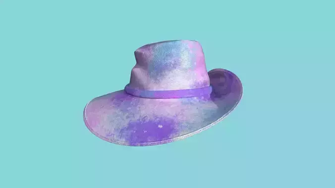 Pink Galaxy Hat - Character Fashion Design